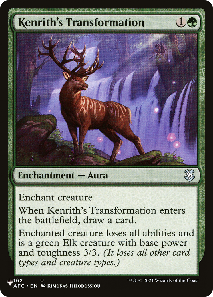 Kenrith's Transformation [The List] | Grognard Games