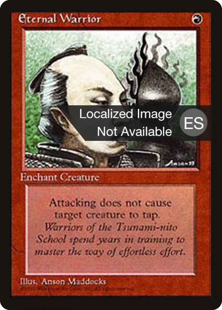 Eternal Warrior [Fourth Edition (Foreign Black Border)] | Grognard Games