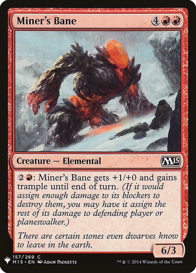 Miner's Bane [Mystery Booster] | Grognard Games