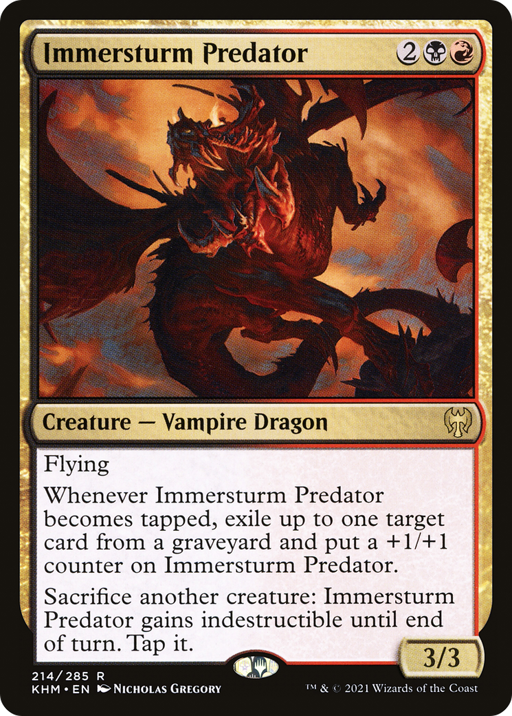 Immersturm Predator [Kaldheim] | Grognard Games