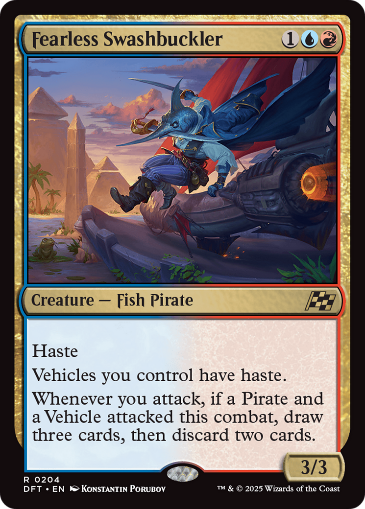Fearless Swashbuckler [Aetherdrift] | Grognard Games