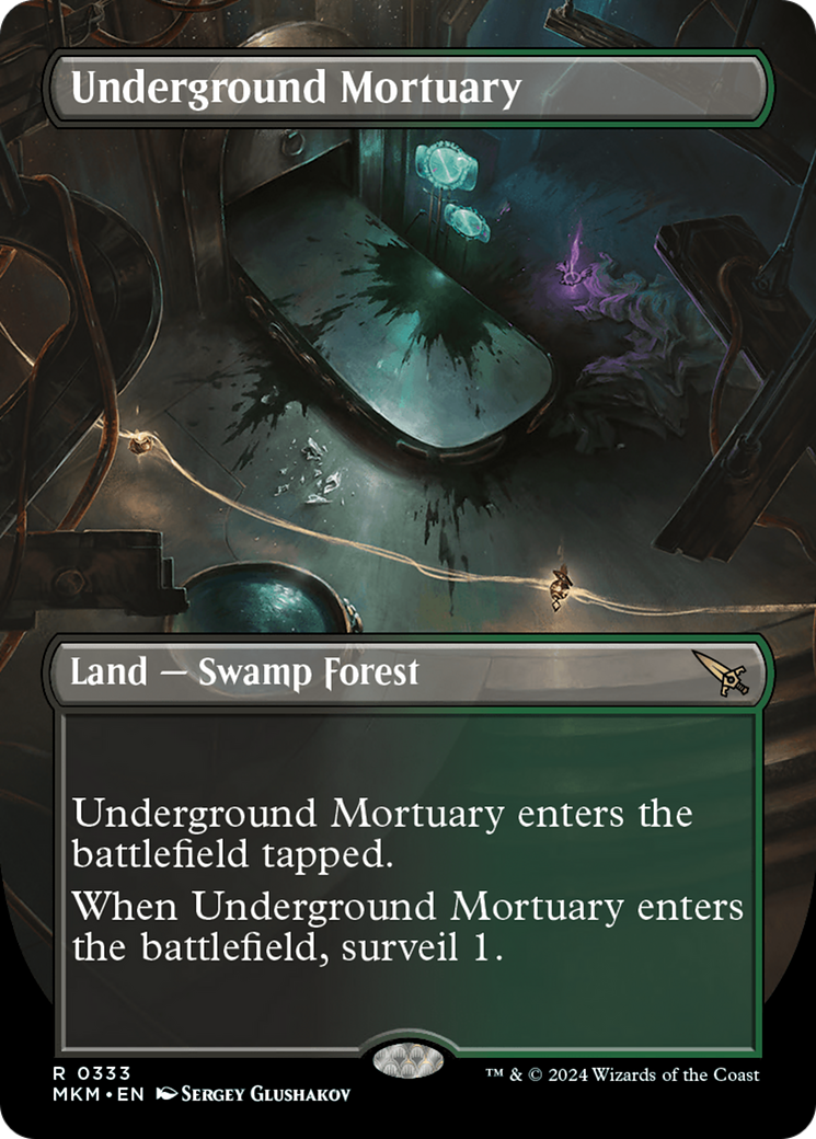 Underground Mortuary (Borderless) [Murders at Karlov Manor] | Grognard Games