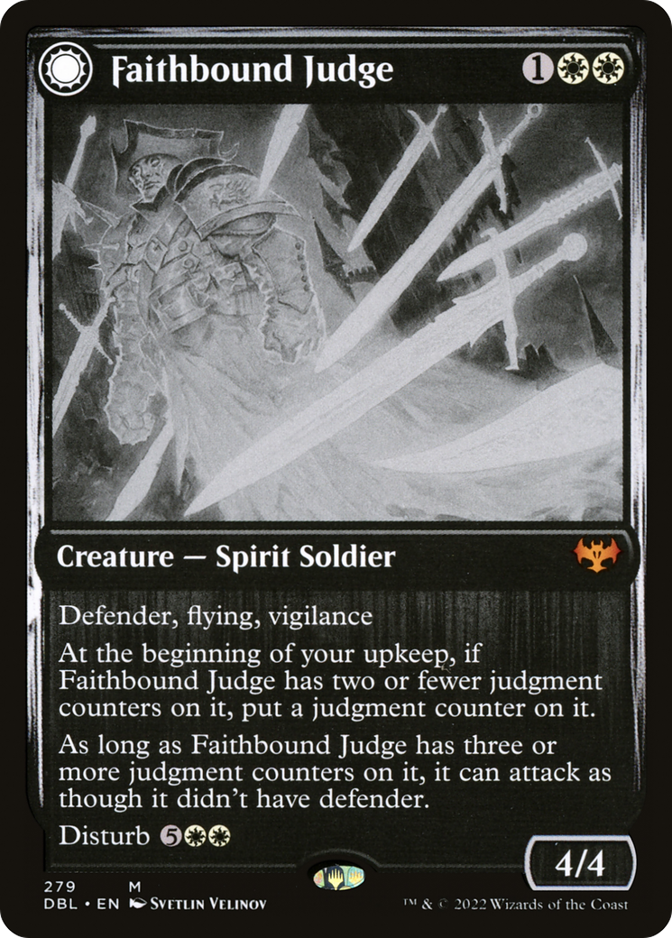 Faithbound Judge // Sinner's Judgment [Innistrad: Double Feature] | Grognard Games