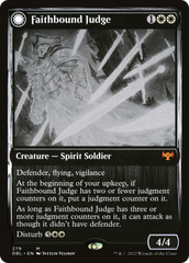 Faithbound Judge // Sinner's Judgment [Innistrad: Double Feature] | Grognard Games