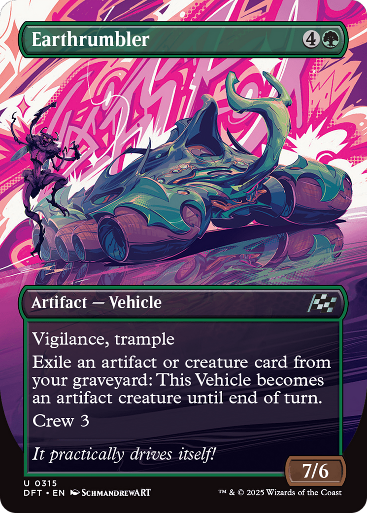 Earthrumbler (Borderless) [Aetherdrift] | Grognard Games