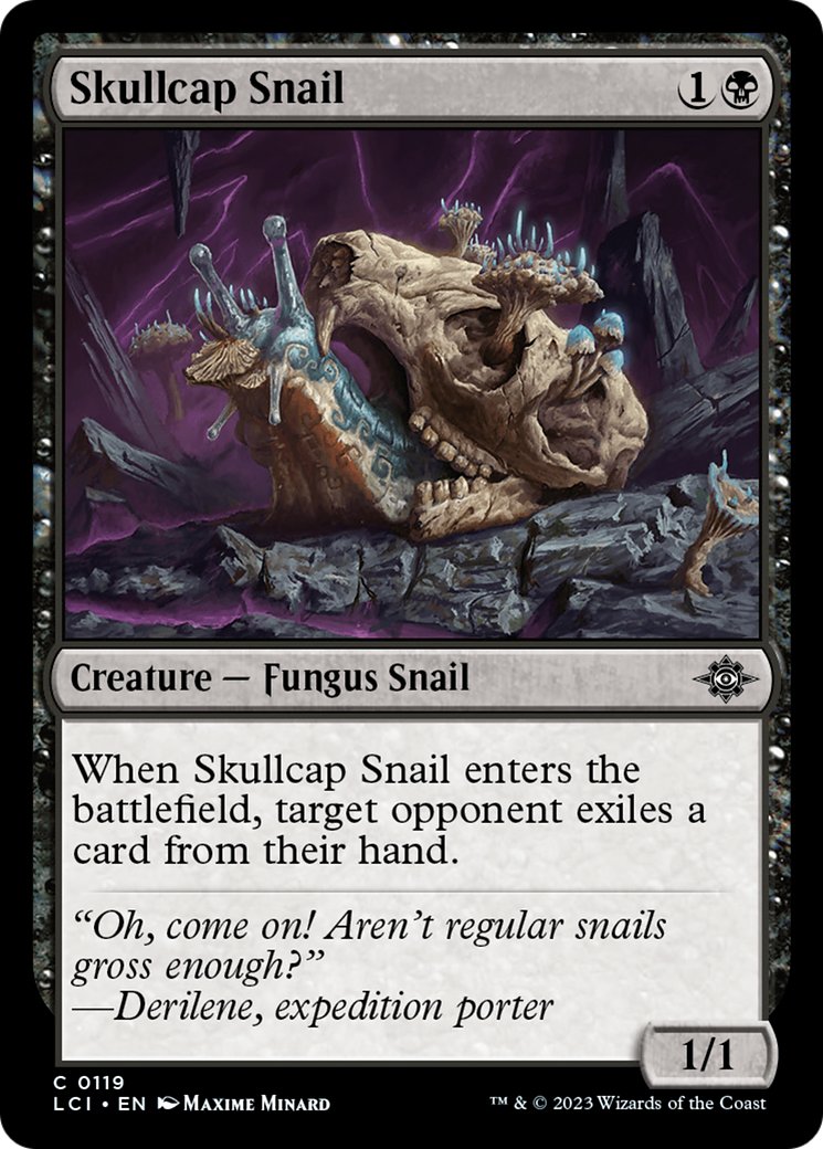 Skullcap Snail [The Lost Caverns of Ixalan] | Grognard Games