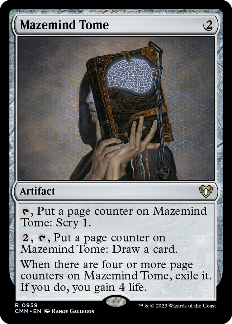 Mazemind Tome [Commander Masters] | Grognard Games