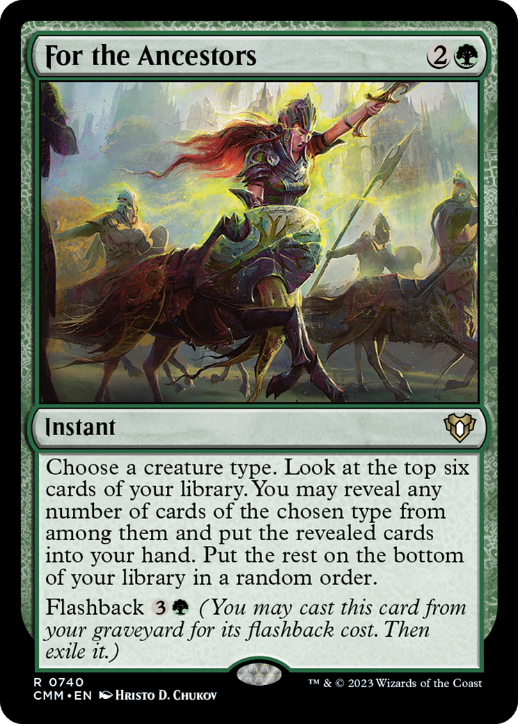 For the Ancestors [Commander Masters] | Grognard Games