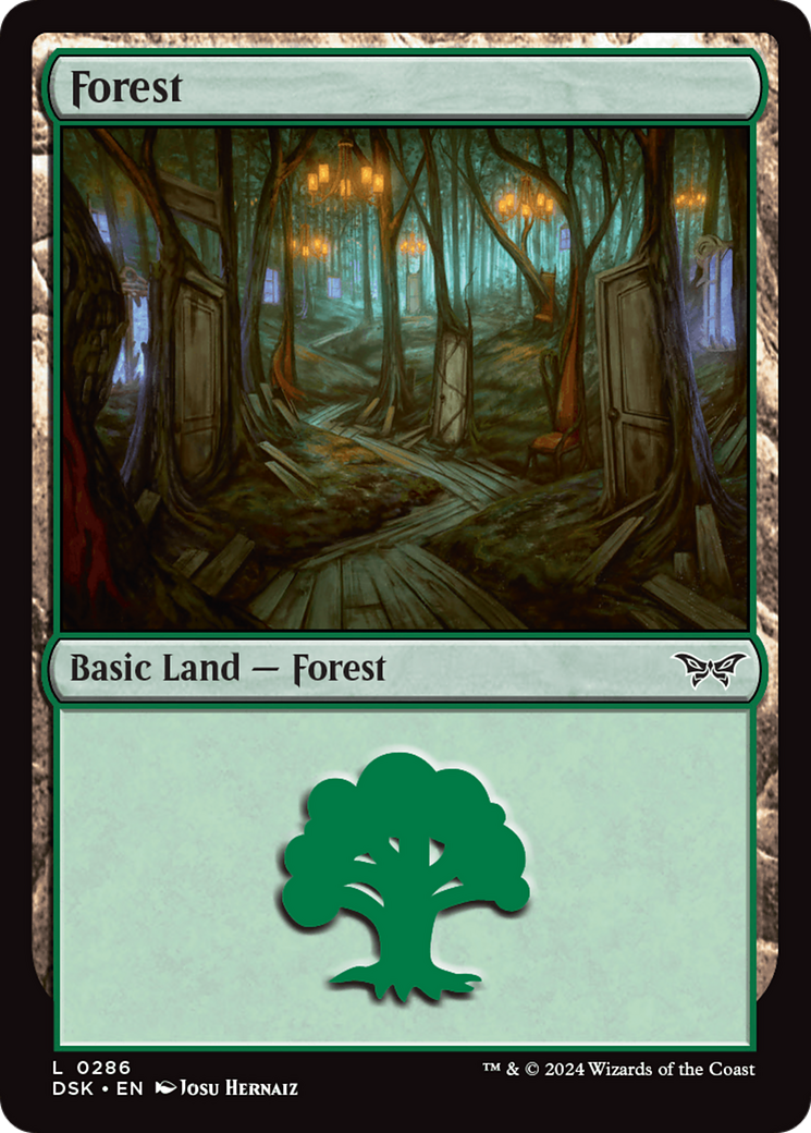 Forest (0286) [Duskmourn: House of Horror] | Grognard Games