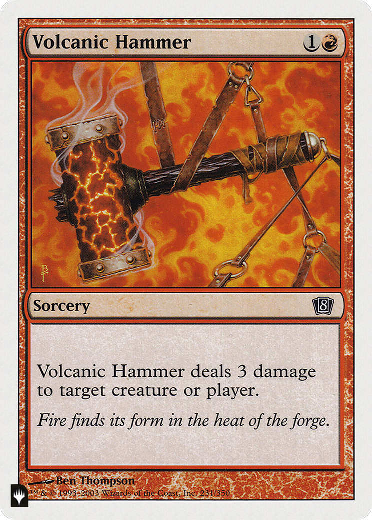 Volcanic Hammer [The List Reprints] | Grognard Games