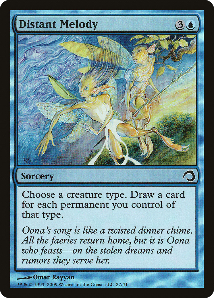 Distant Melody [Premium Deck Series: Slivers] | Grognard Games