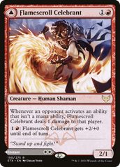Flamescroll Celebrant // Revel in Silence [Strixhaven: School of Mages] | Grognard Games