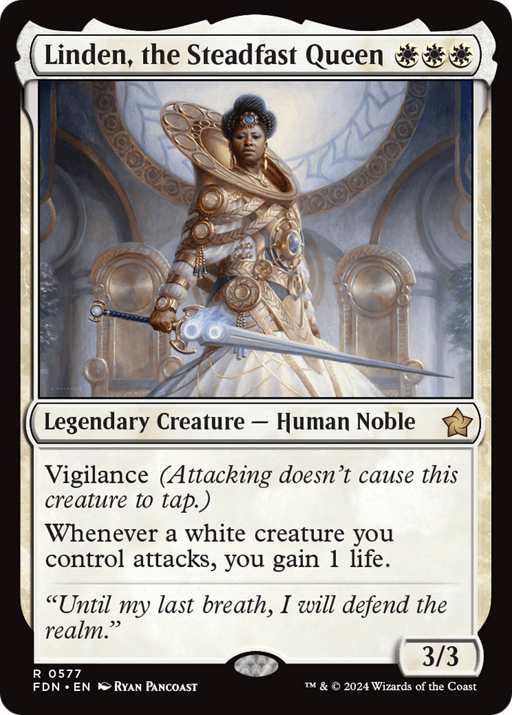 Linden, the Steadfast Queen [Foundations] | Grognard Games