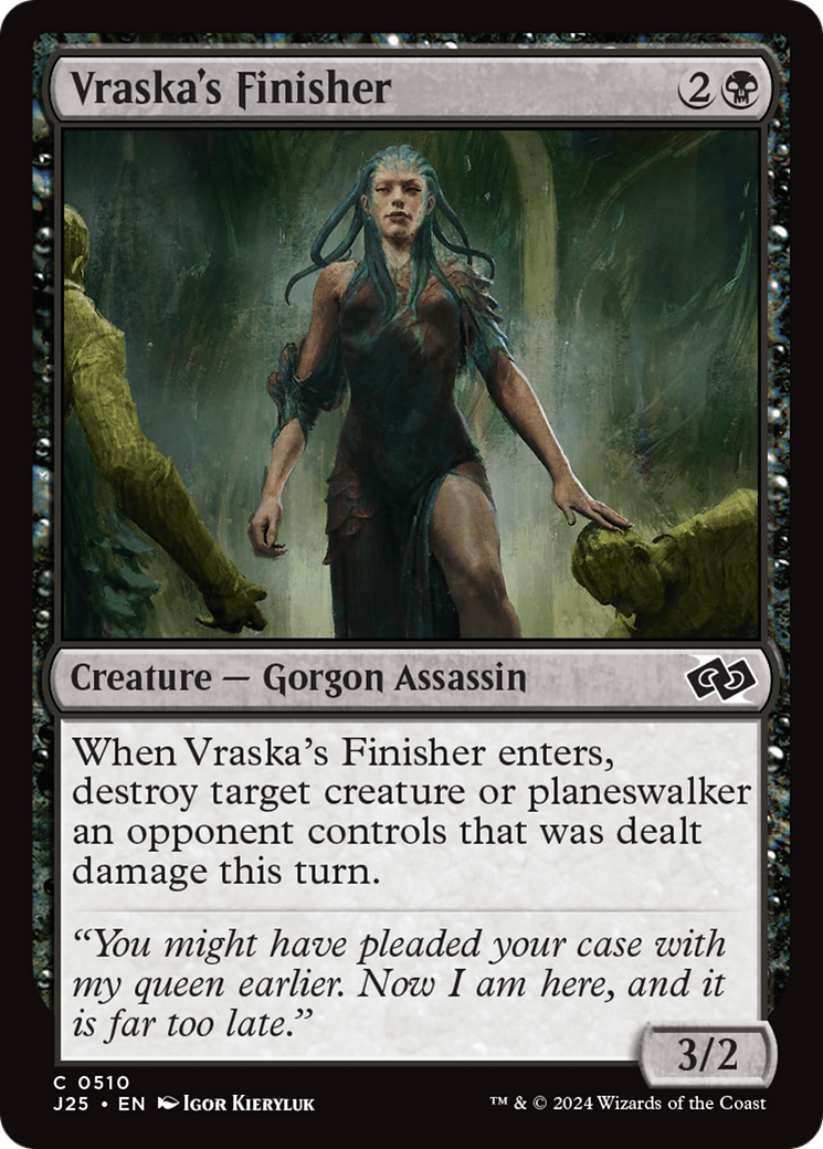 Vraska's Finisher [Foundations Jumpstart] | Grognard Games