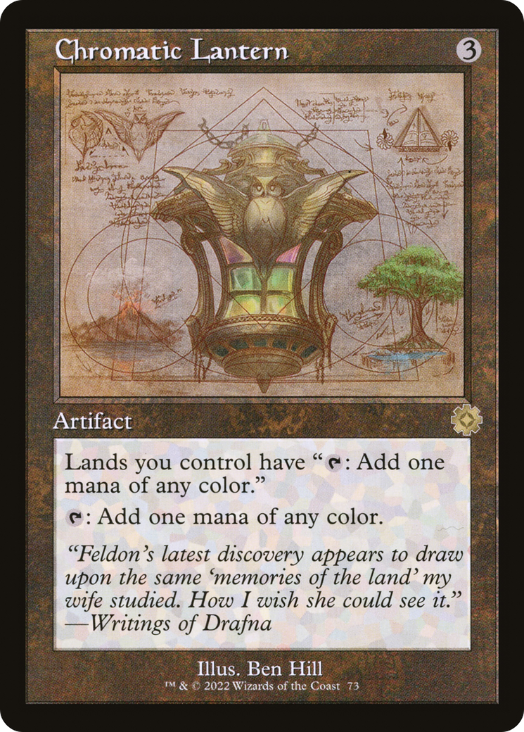Chromatic Lantern (Retro Schematic) [The Brothers' War Retro Artifacts] | Grognard Games