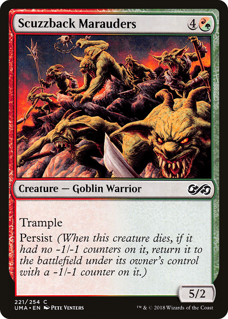 Scuzzback Marauders (UMA-221) - Ultimate Masters | Grognard Games