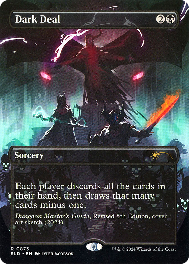 Dark Deal (SLD-873) - Secret Lair Drop (Borderless) Foil | Grognard Games
