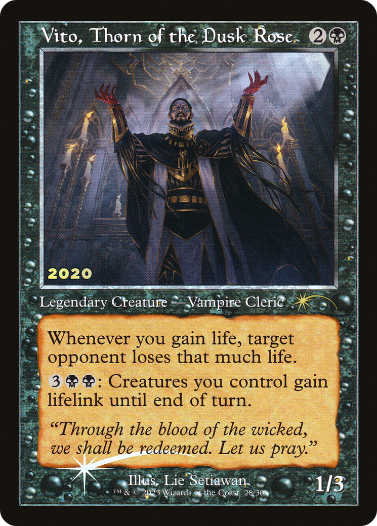 Vito, Thorn of the Dusk Rose [30th Anniversary Promos] | Grognard Games