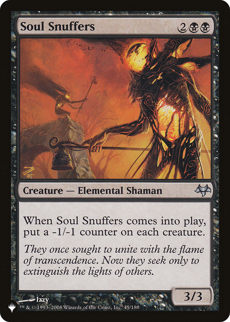 Soul Snuffers [The List] | Grognard Games