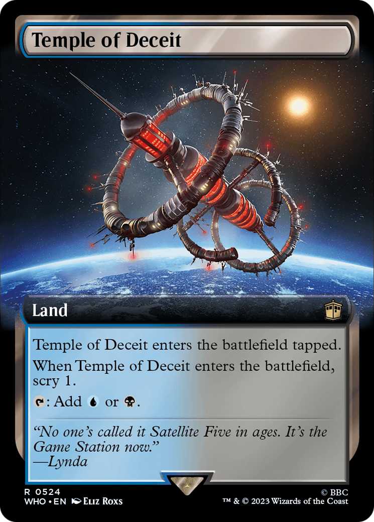 Temple of Deceit (Extended Art) [Doctor Who] | Grognard Games