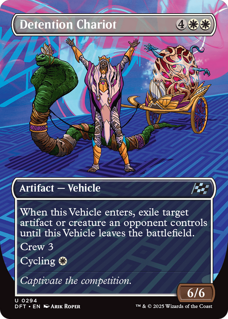 Detention Chariot (Borderless) [Aetherdrift] | Grognard Games