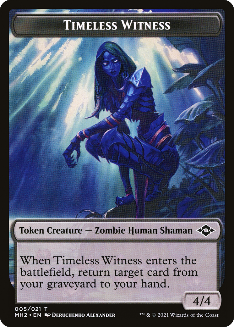 Timeless Witness Token [Modern Horizons 2 Tokens] | Grognard Games