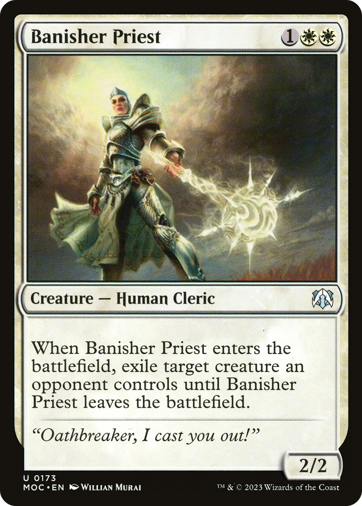 Banisher Priest [March of the Machine Commander] | Grognard Games