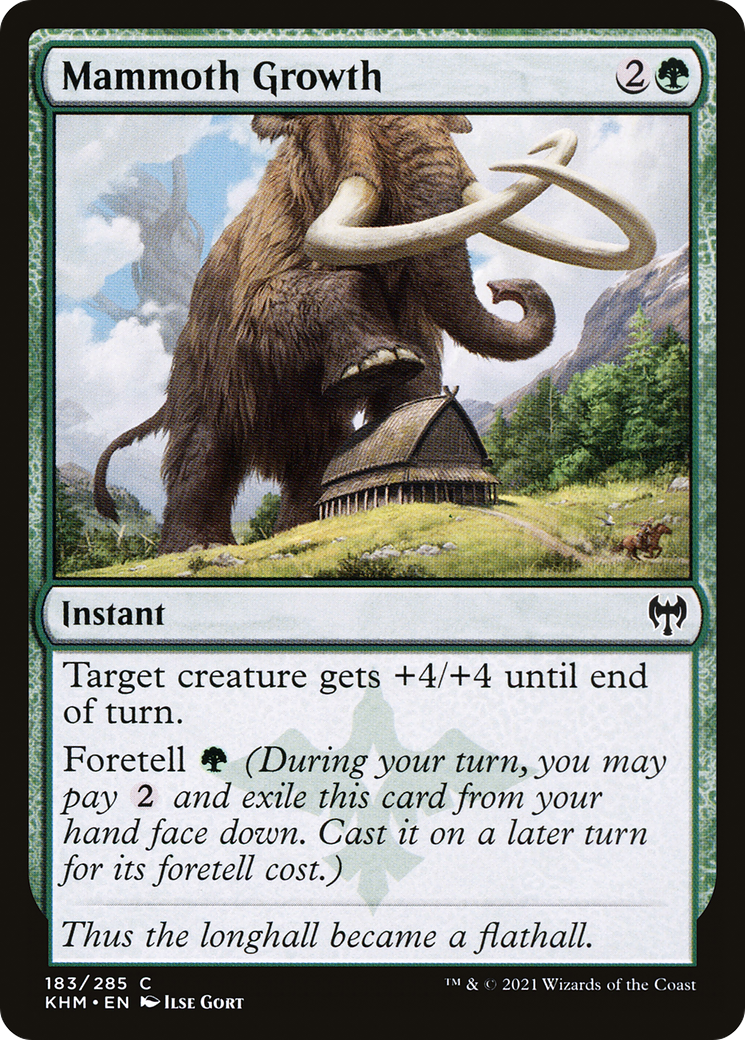 Mammoth Growth [Kaldheim] | Grognard Games
