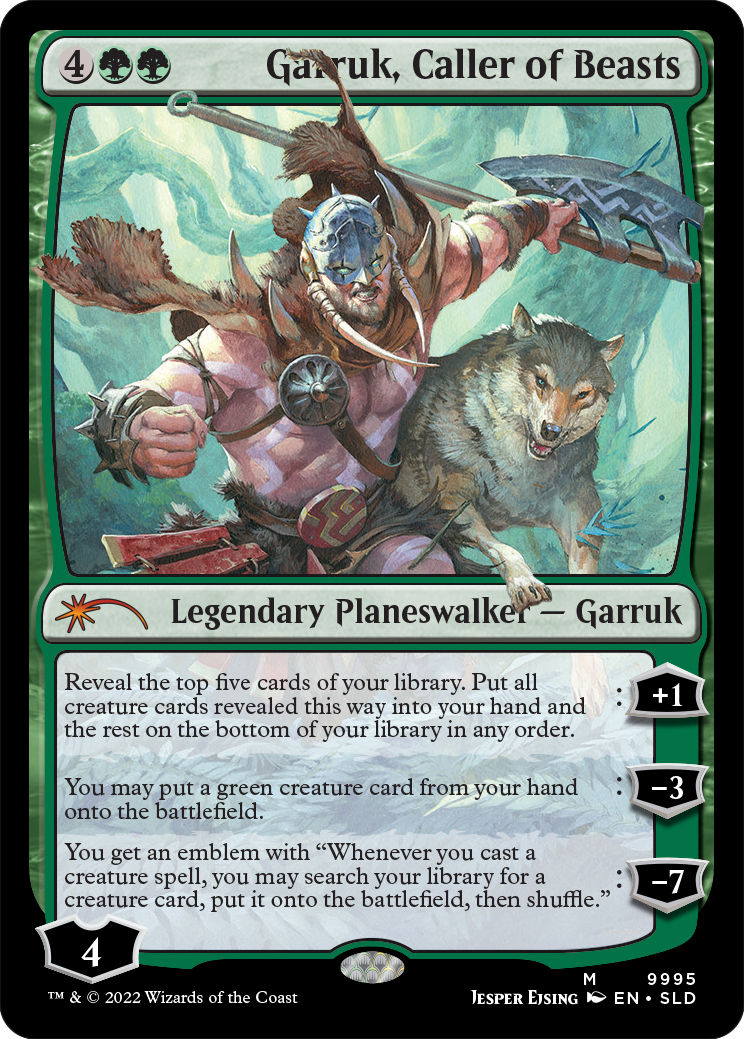 Garruk, Caller of Beasts [Secret Lair Drop Series] | Grognard Games