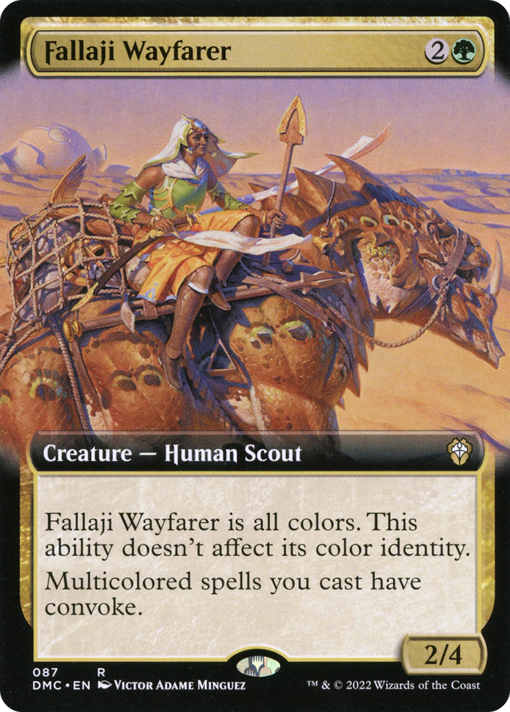Fallaji Wayfarer (Extended Art) [Dominaria United Commander] | Grognard Games