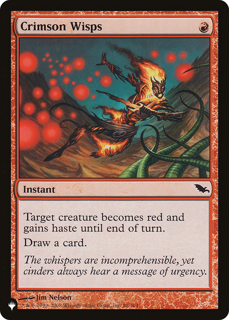 Crimson Wisps [The List] | Grognard Games