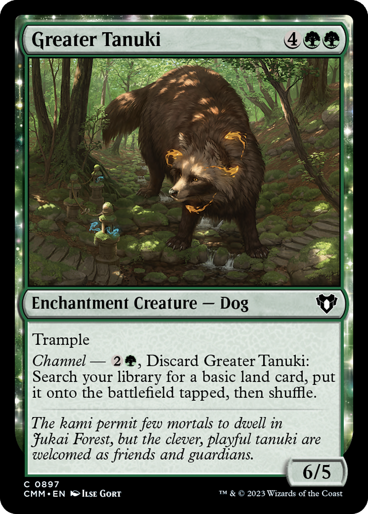 Greater Tanuki [Commander Masters] | Grognard Games