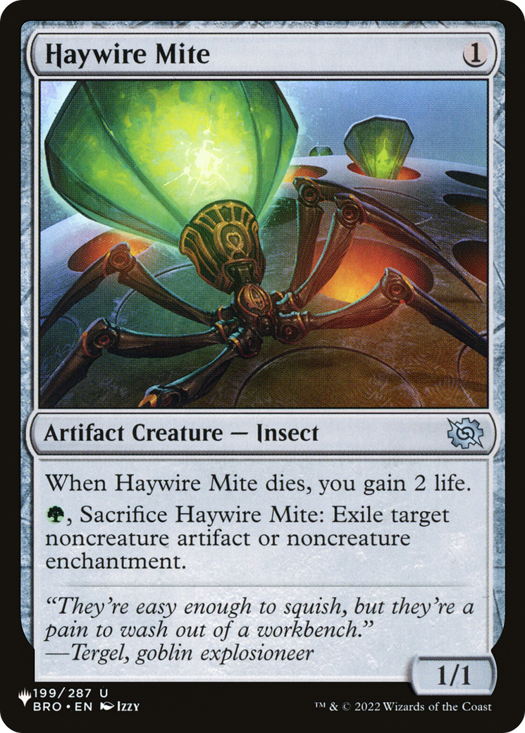 Haywire Mite [The List] | Grognard Games