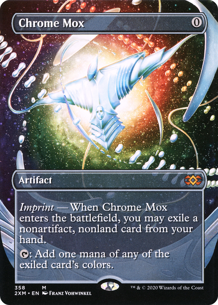 Chrome Mox (Toppers) [Double Masters Extended Art] | Grognard Games