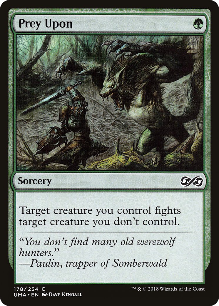 Prey Upon (UMA-178) - Ultimate Masters Foil | Grognard Games