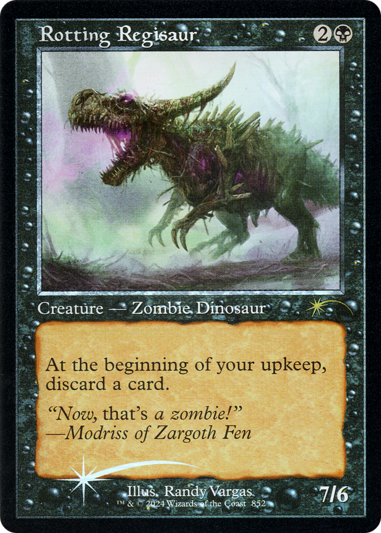Rotting Regisaur (SLD-852) - Secret Lair Drop Foil | Grognard Games