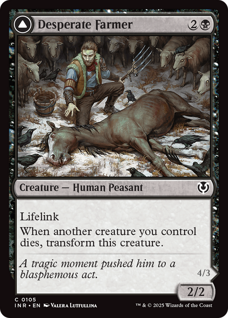 Desperate Farmer // Depraved Harvester [Innistrad Remastered] | Grognard Games