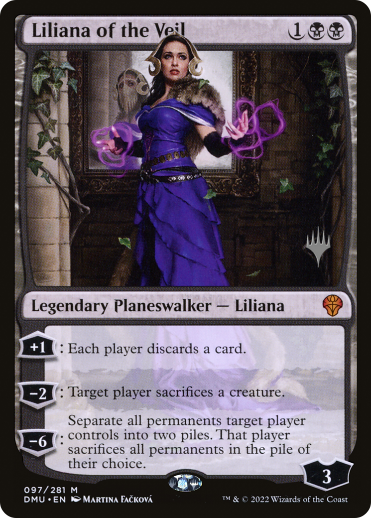Liliana of the Veil (Promo Pack) [Dominaria United Promos] | Grognard Games