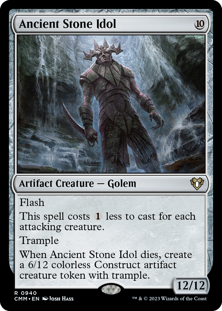 Ancient Stone Idol [Commander Masters] | Grognard Games