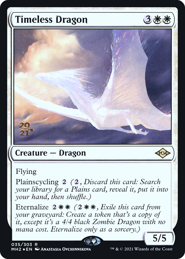 Timeless Dragon [Modern Horizons 2 Prerelease Promos] | Grognard Games