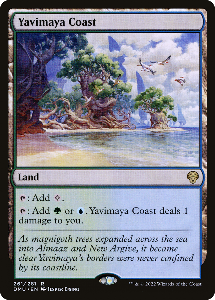 Yavimaya Coast [Dominaria United] | Grognard Games