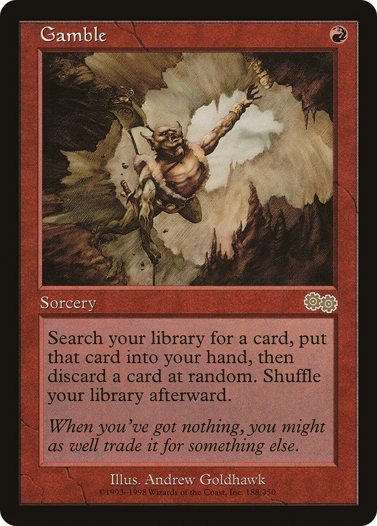 Gamble [Urza's Saga] | Grognard Games