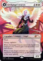 Archangel Avacyn // Avacyn, the Purifier (Display Commander) (Borderless) [Secret Lair: From Cute to Brute] | Grognard Games