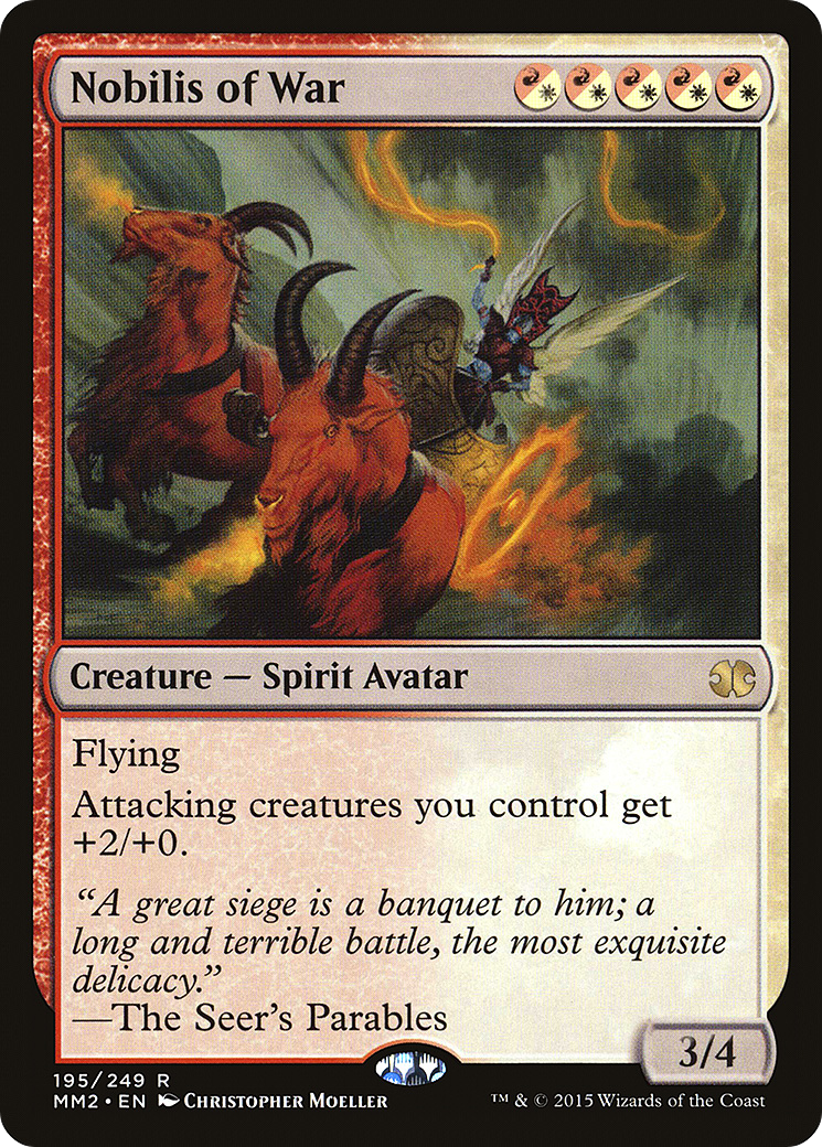 Nobilis of War [Modern Masters 2015] | Grognard Games