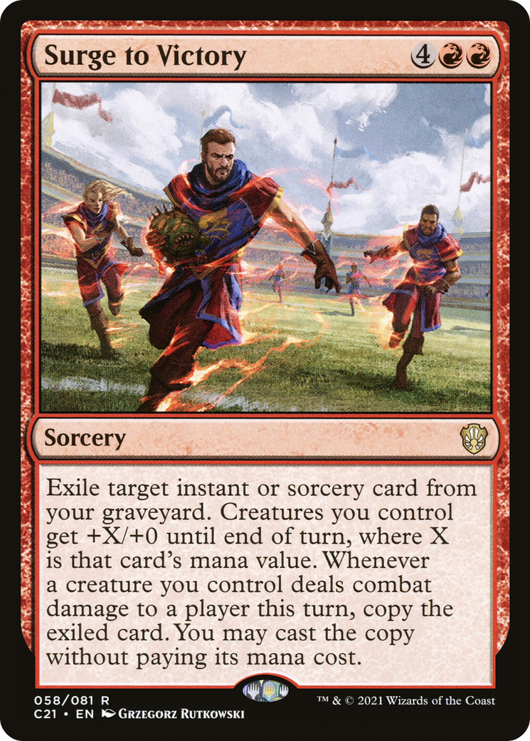 Surge to Victory [Commander 2021] | Grognard Games