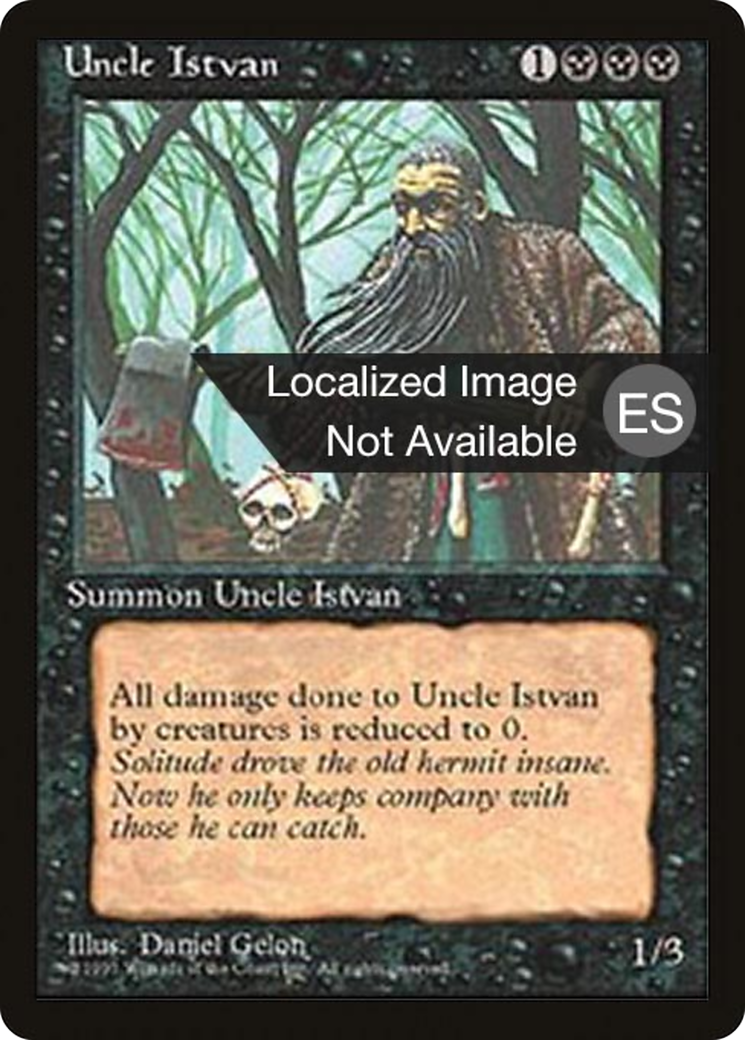 Uncle Istvan [Fourth Edition (Foreign Black Border)] | Grognard Games