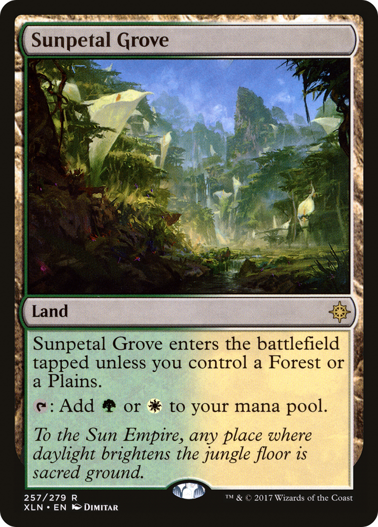 Sunpetal Grove (XLN-257) - Ixalan Foil | Grognard Games