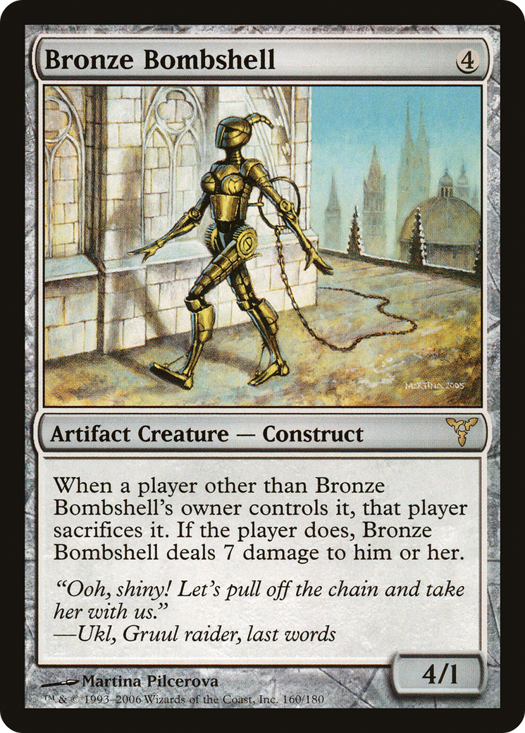 Bronze Bombshell [Dissension] | Grognard Games