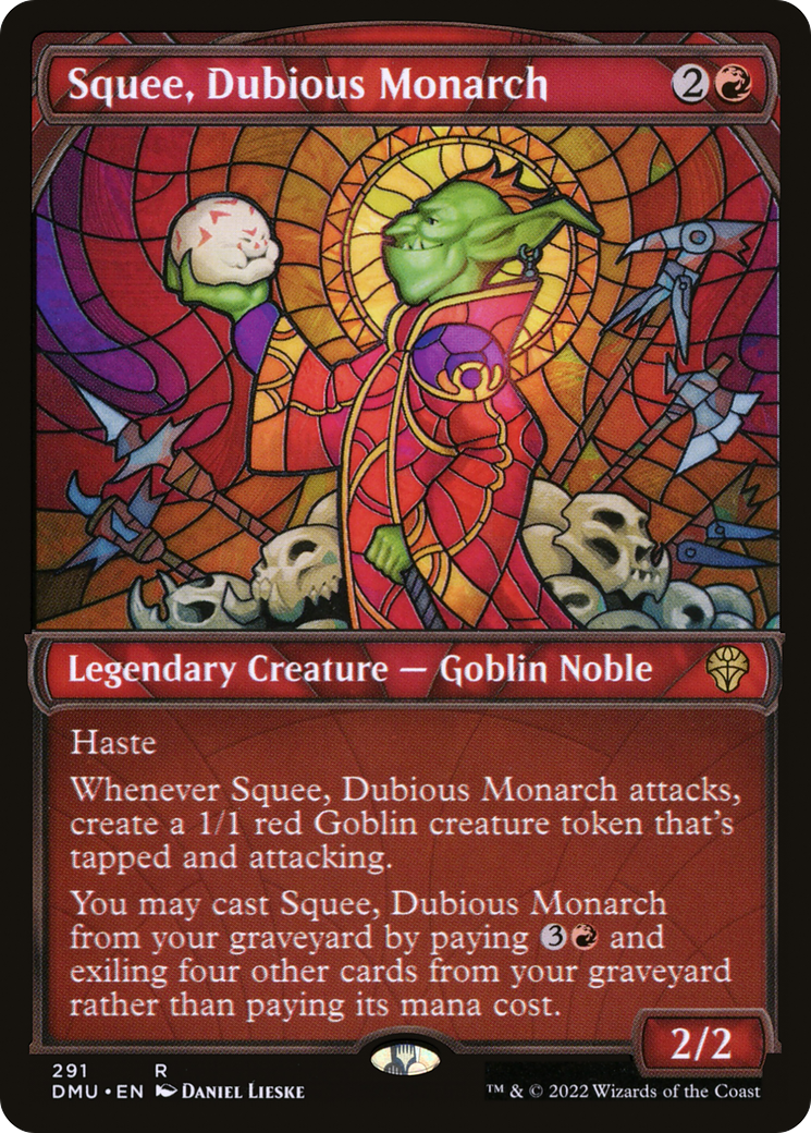 Squee, Dubious Monarch (Showcase) [Dominaria United] | Grognard Games
