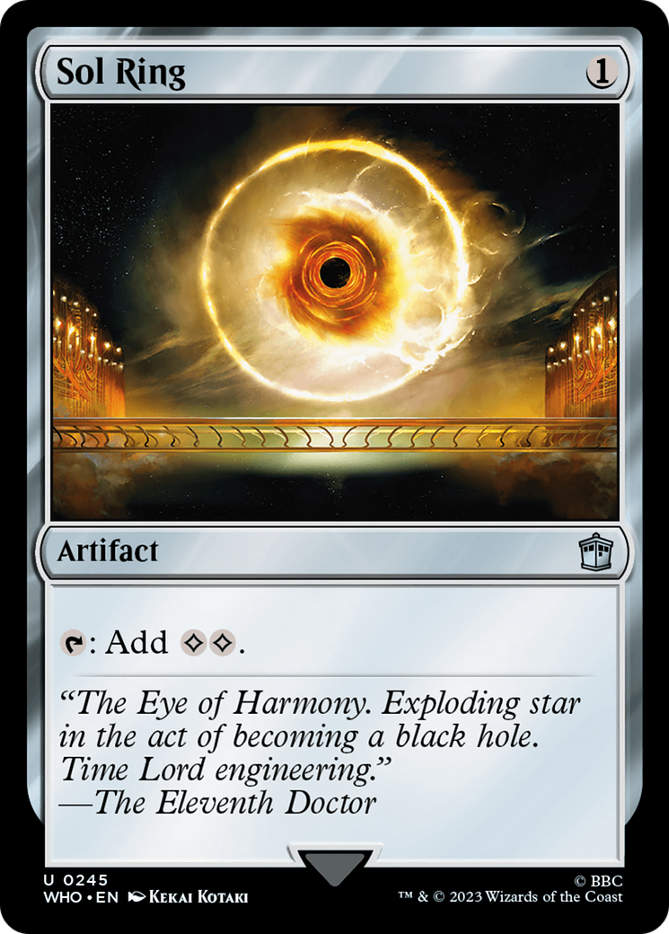 Sol Ring [Doctor Who] | Grognard Games